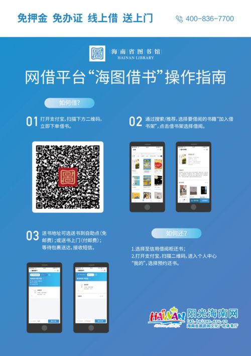 實現(xiàn)輕松借閱模式,海南省圖書館網(wǎng)借平臺 海圖借書 上線啦